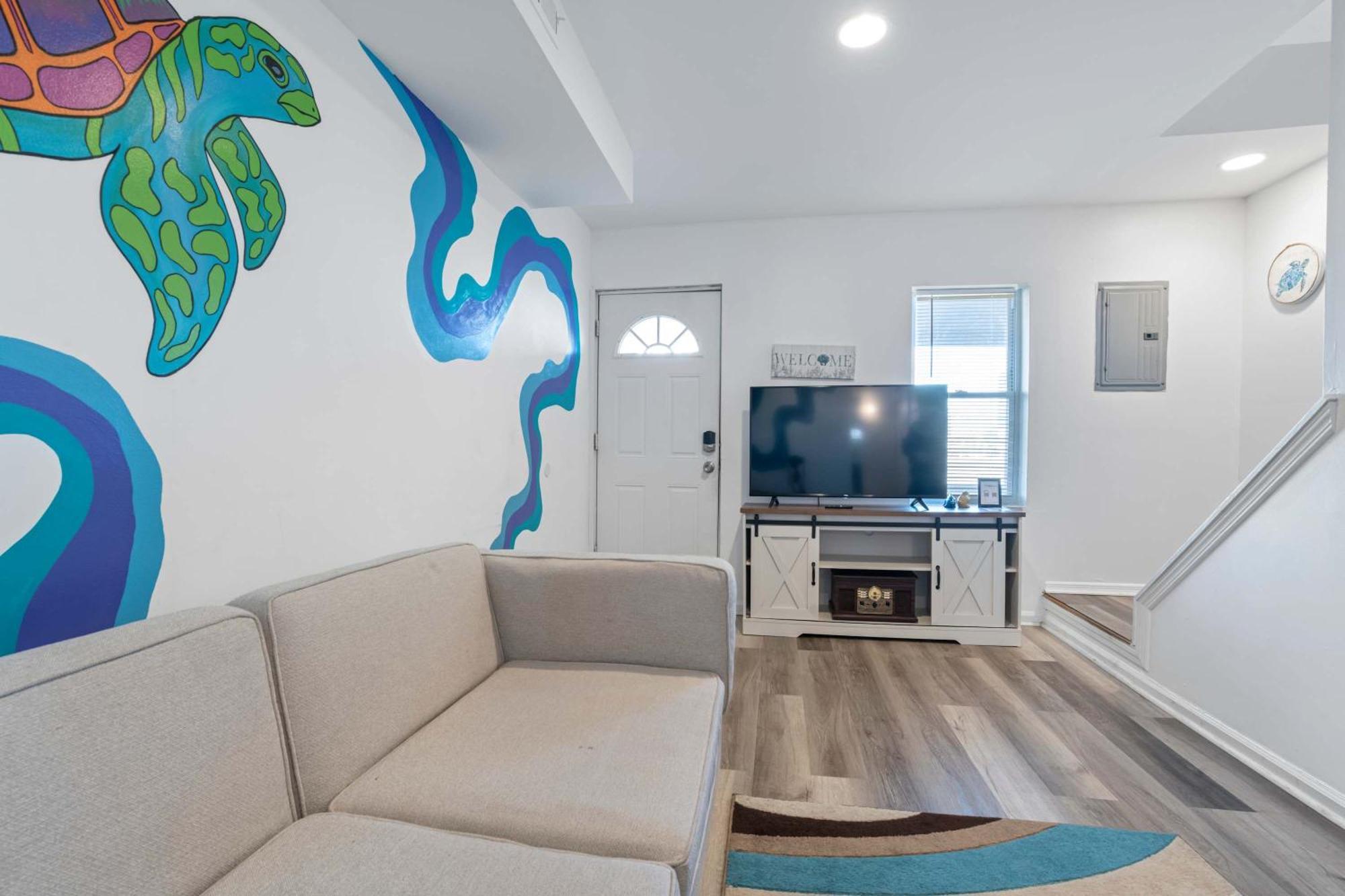 Arcade Nook & New Sea Turtle Mural- 3Br Atlantic City Exterior photo
