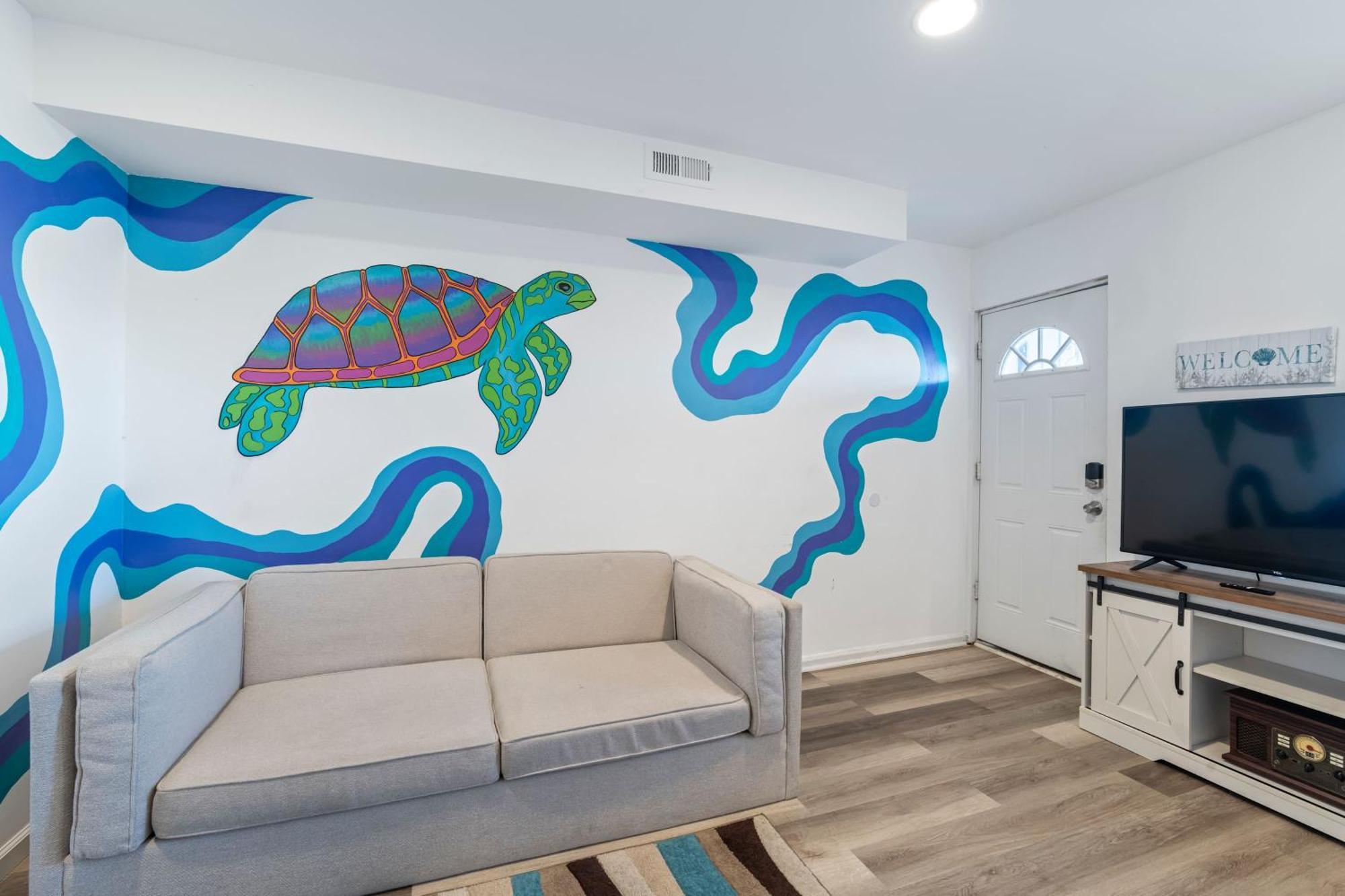 Arcade Nook & New Sea Turtle Mural- 3Br Atlantic City Exterior photo